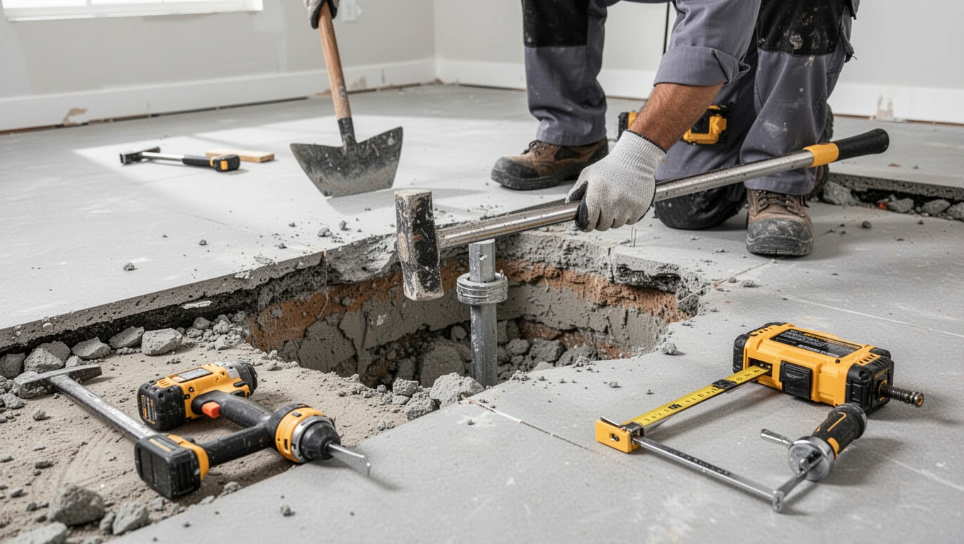 Sagging Floor Repair