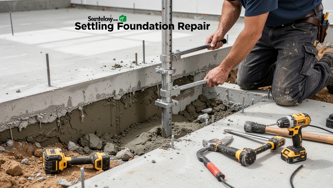 Settling Foundation Repair